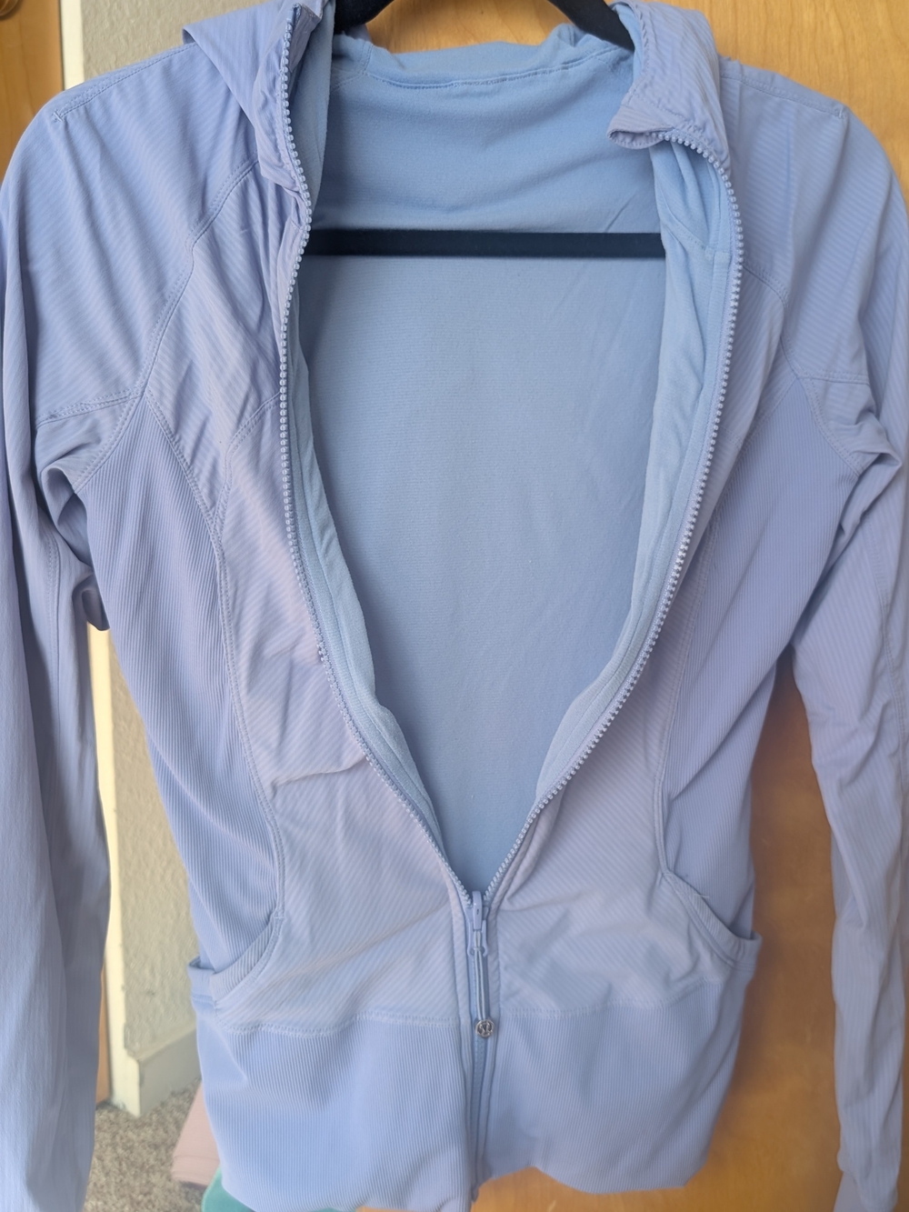 Lululemon Light Periwinkle Zip-Up Hoodie